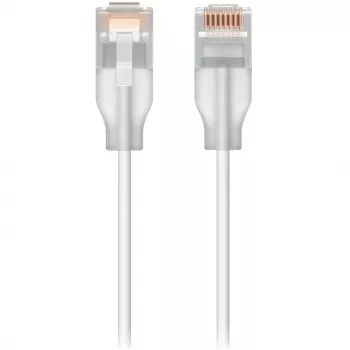Ubiquiti UACC-Cable-Patch-EL-0.15M-W Netzwerkkabel Translucent, Weiß Cat6