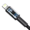 Baseus High Density Geflochtenes Kabel Typ-C auf Lightning, PD, 20W, 1m (Schwarz)