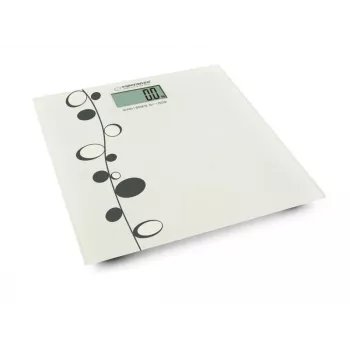 Personenwaage Esperanza Zumba EBS005 - elektronisch, 180 kg, weißes Glas