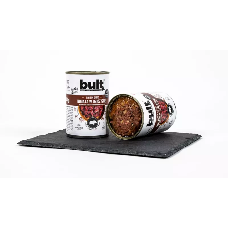 BULT Reich an Wild - Nassfutter für Hunde - 400 g