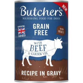 Nassfutter für Hunde butcher's Original Recipe in Soße Rind — 400 g