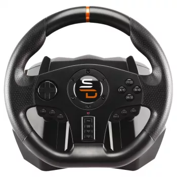 Subsonic SA5595-PC Gaming Controller Schwarz USB Lenkrad + Pedale