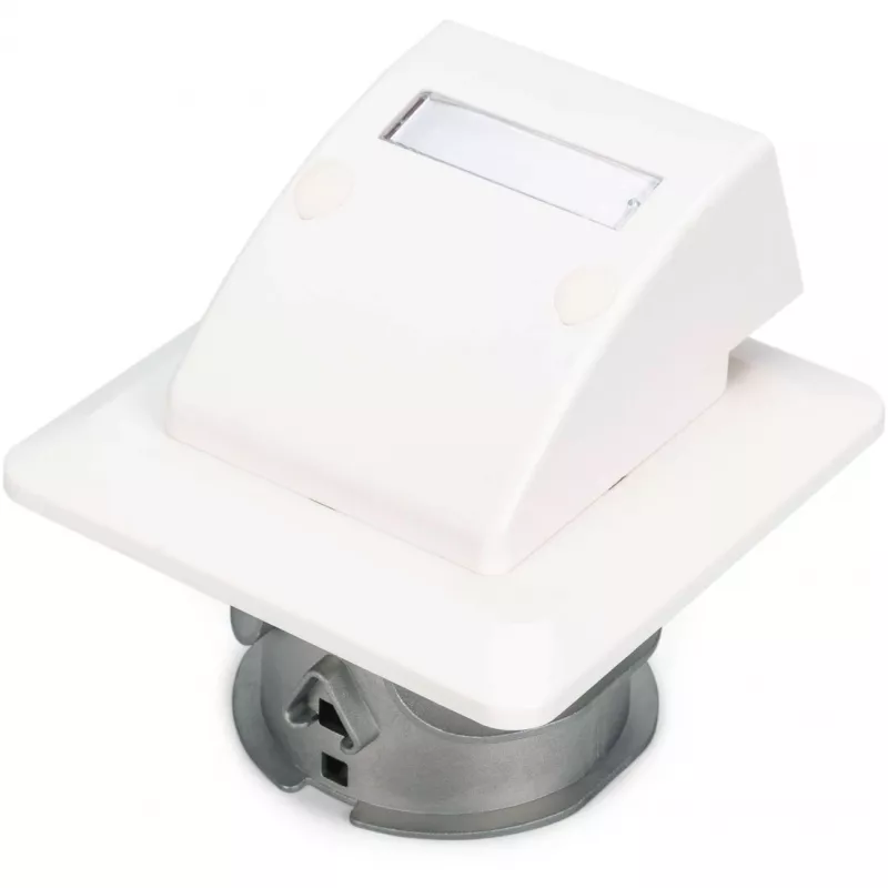 Digitus FTTH Glasfaser-Unterputz-Wandanschlussdose DN-93201 SC/LC-Adapter 86x30x86mm