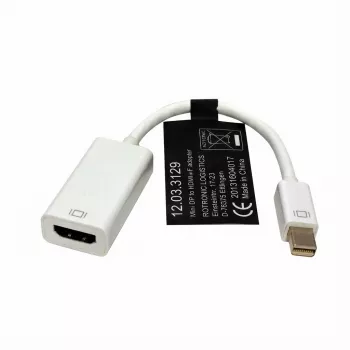 ROLINE Mini DisplayPort-auf-HDMI-Adapter, Mini DP ST - HDMI BU (12.03.3129)