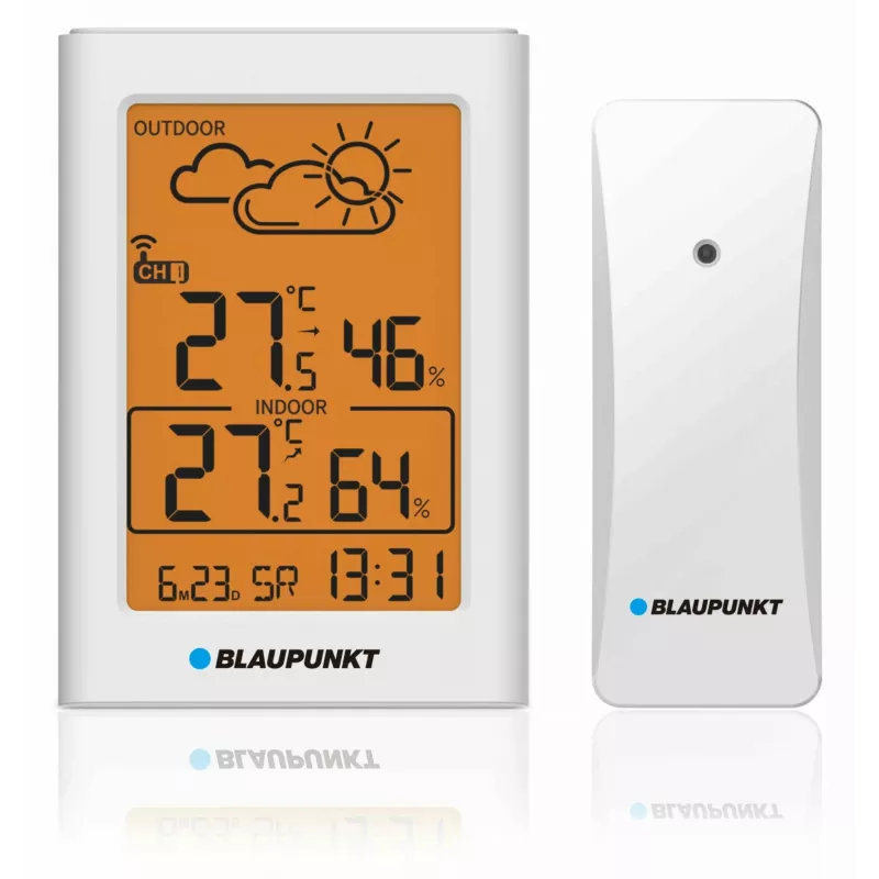 Kabelloser Lautsprecher BLAUPUNKT WS15WH Bluetooth Tragbar, weiß, Modell RTVBLWS002