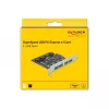 Delock PCI Express x1 Karte zu 4 x externem USB Typ-A Anschluss SuperSpeed USB