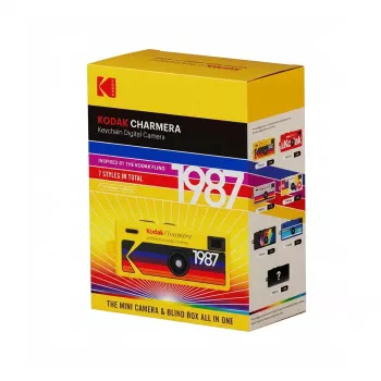 Schlüsselanhänger Kodak Charmera Blind Box – kompakter Neuheiten-Schlüsselanhänger von Kodak, einzigartiges Design