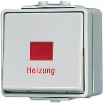 Jung 606 HW Elektroschalter 1P Weiß (606HW)
