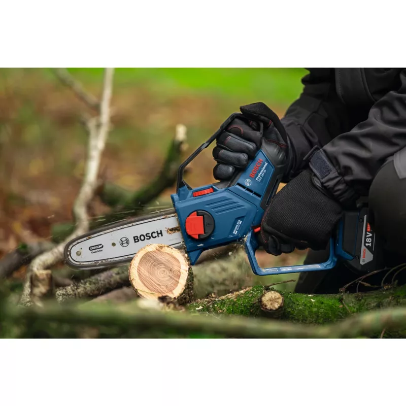 Akku-Astsäge GKE 18V-20 Professional solo, 18 Volt, Kettensäge Blau, ohne Akku und Ladegerät