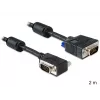 SVGA-Kabel DeLOCK 83173 2m VGA D-Sub Schwarz