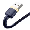 Lightning-Kabel Baseus CALKLF-CV3 2 m Blau Gold