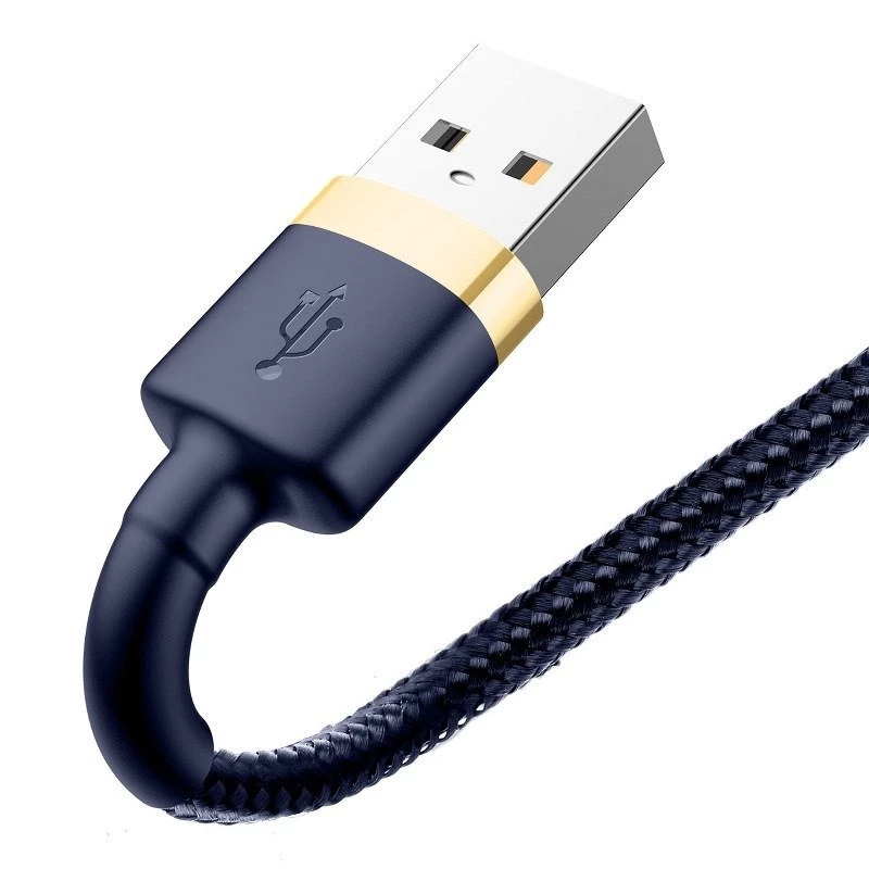 Lightning-Kabel Baseus CALKLF-CV3 2 m Blau Gold
