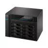 Asustor Lockerstor 10 AS6510T NAS Tower Intel Atom® C3538 8 GB DDR4 0 TB ADM Schwarz