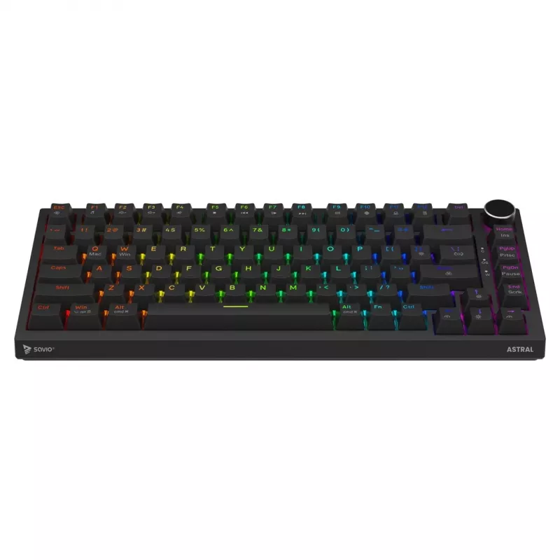 Savio ASTRAL BLACK JADE Tastatur Gaming USB QWERTY US International