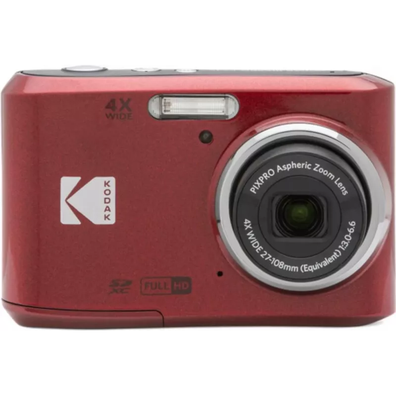 Kodak PIXPRO FZ45 1/2.3 Kompaktkamera 16 MP CMOS 4608 x 3456 Pixel Rot (FZ45RD)