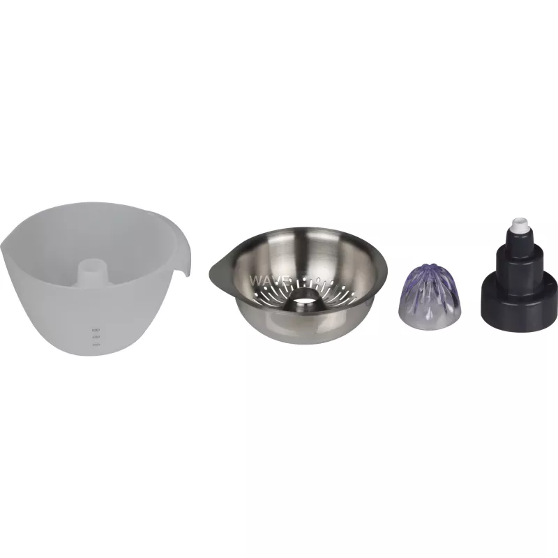 Kenwood AT312 Zitruspresse-Aufsatz – 0,6 L, silber/weiß