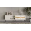 TV-Schrank cama meble INSERTO 3D1W 190x40x62 cm Cashmere-Finish mit LED