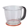 Elektrische Zitruspresse JATA JEEX1422 1,2 L 40 W Schwarz Rot Transparent