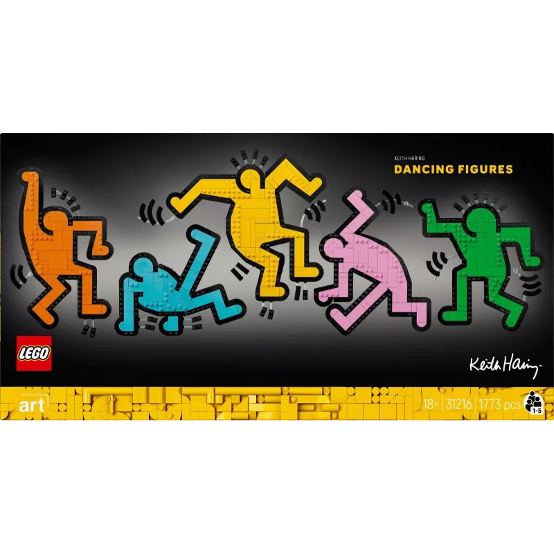 LEGO ART 31216 Keith Haring - Tanzende Figuren