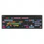 Tastatur Logickeyboard LKB-FLS-A2PC-DE Universal USB QWERTZ German Schwarz