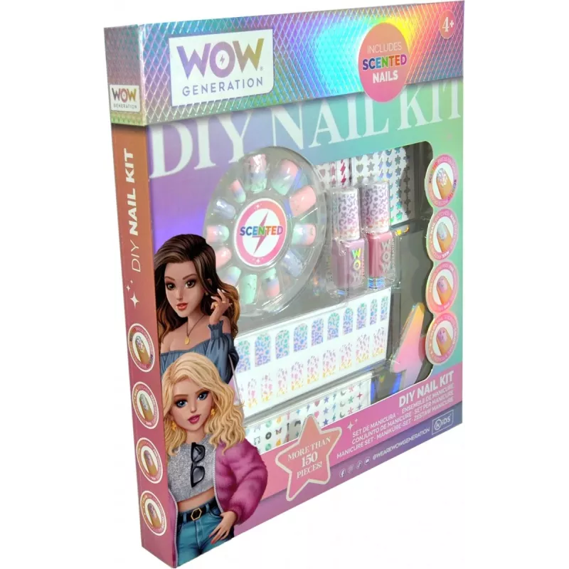 Kindermaniküreset Euroswan WOW00017 - duftendes Nagelpflege-Kit