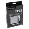 SilverStone SST-EP08C - USB 3.1 Typ-C-Adapter auf HDMI/USB Typ C/USB Typ A - Silber
