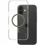 PanzerGlass CARE Urban Combat transparente Hülle mit grünem MagSafe iPhone 16 Plus