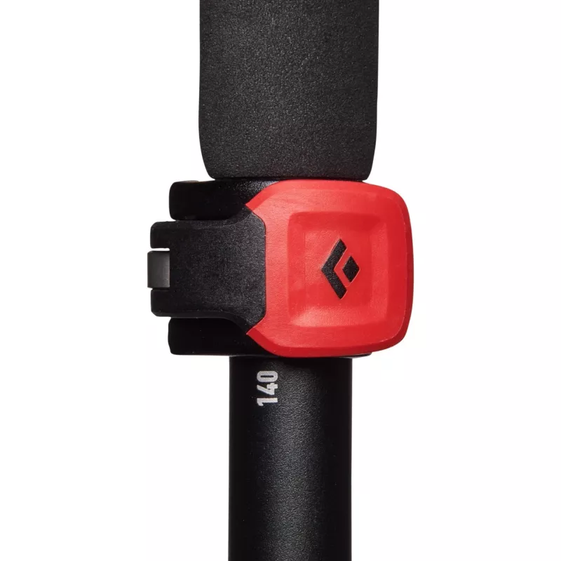 Trekkingstöcke Pursuit FLZ M/L, Fitnessgerät schwarz/Rot, 1 Paar, 125-140 cm