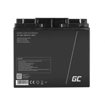 Green Cell AGM10 Industrie-Akku, versiegelte Blei-Säure (VRLA), 20000 mAh, 12 V