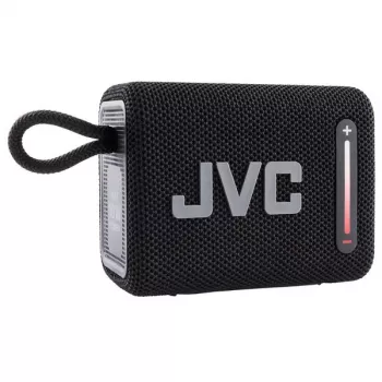 Tragbarer Lautsprecher JVC XS-E114B, IPX6 wasserdicht, Bluetooth 5.3, 5 W RMS, 2000 mAh Batterie, FM-Radio, TWS, schwarz