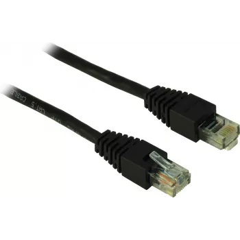 Inter-Tech AC LAN-Kabel CAT5 UTP, 15,0m Schwarz