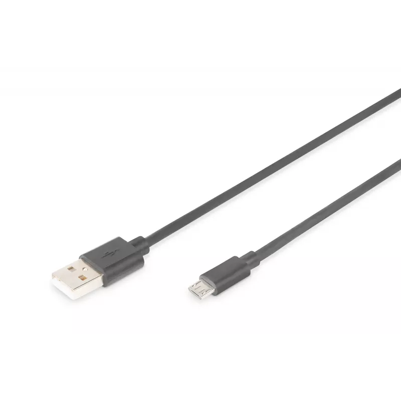 Assmann USB 2.0 Verbindungskabel. Typ A - Micro B M/M. 1,0 m. USB 2.0 konform. UL. bl (AK-300110-010-S)