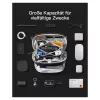Kabeltasche Inateck AB03010 — Organizer-Tasche 27 × 15,8 × 11 cm, schwarz