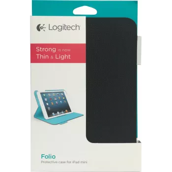 Logitech Folio Schutzhülle - Schutzhülle für Tablet - Carbon Schwarz