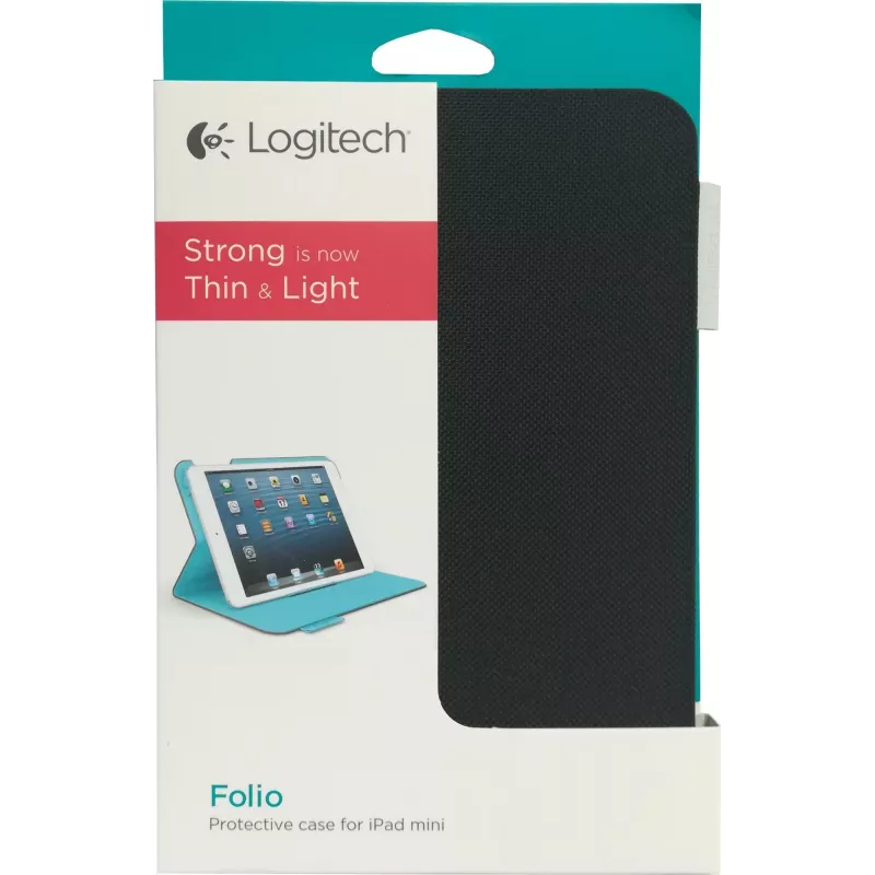 Logitech Folio Schutzhülle - Schutzhülle für Tablet - Carbon Schwarz