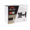 Maclean MC-416 TV Monitor Wandhalterung 13-32 30 kg neigbar schwenkbar max. VESA 100x100 schwarz pulverbeschichtet LED OLED LCD Universal Halterung