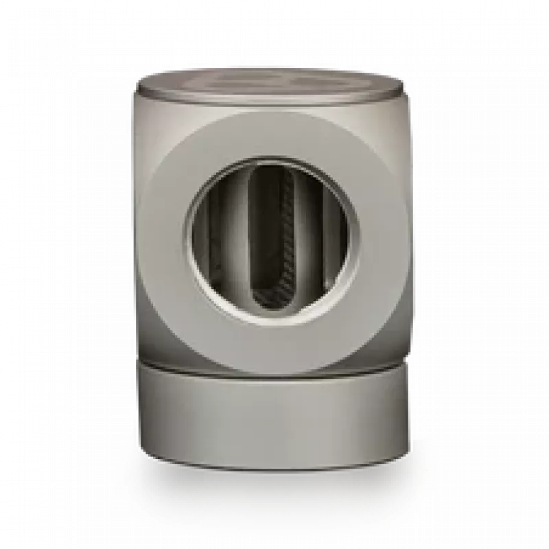 Thermal Grizzly DeltaMate Rotary FF90° – Wasserkühlungsanschluss, Nickel matt, 1 Stk. (TG-DM-FIT-0210)