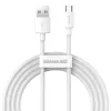 USB-A-auf-Micro-USB-B-Kabel Baseus TZCAMZJ-02 1,5 m Weiß