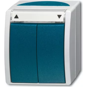 BUSCH-JAEGER Rollladenschalter 2601/4W-53 ocean 2601/4W-53 (1085-0-1612)