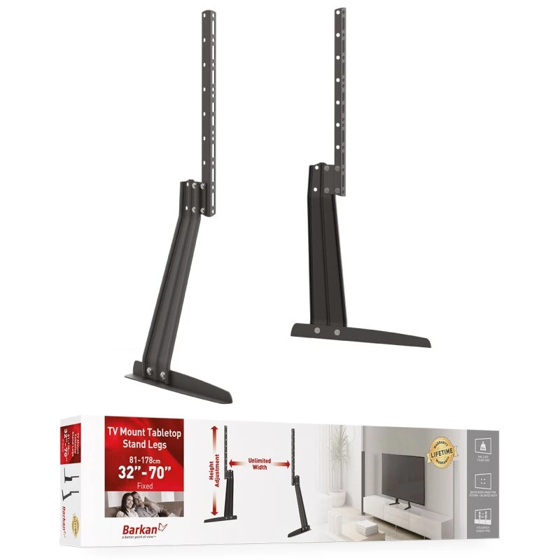 Barkan Mounting Systems S40 TV-Ständer 70 Zoll Schwarz 50 kg Kapazität