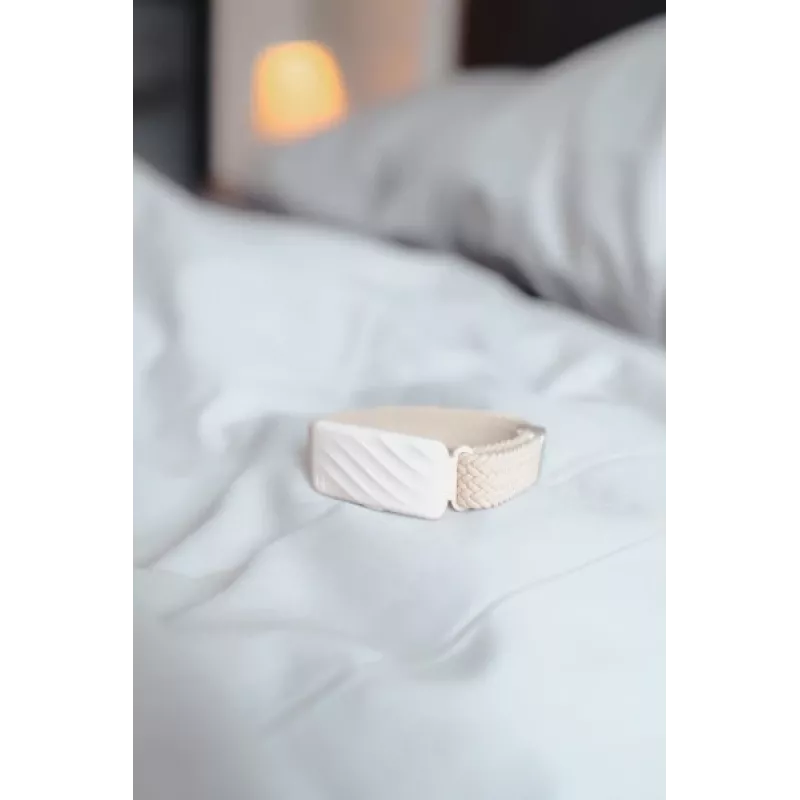 WakeBand HoMedics SS-WB100CE-WW geräuschloses Alarmarmband, Creme