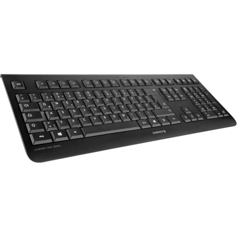CHERRY DW 3000 Tastatur Maus inbegriffen Universal RF Wireless QWERTZ Deutsch Schwarz
