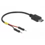 USB-Kabel DeLOCK 85418 0,1 m USB C Schwarz