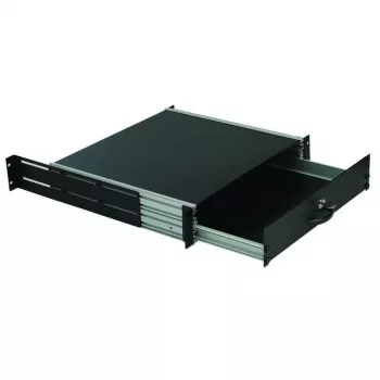 Schubladeneinheit LOGON RAD105BL Schwarz Aluminium 19 Zoll