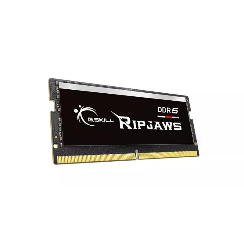 SO-DIMM 16 GB DDR5-5600, Arbeitsspeicher schwarz, F5-5600S4645A16GX1-RS, Ripjaws , INTEL XMP