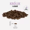 PAKA ZWIERZAKA Rabbit and salmon - Trockenfutter für Katzen - 400g