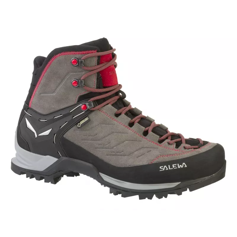 Salewa MTN Trainer Mid GTX Herren Erwachsene Anthrazit, Grau, Rot