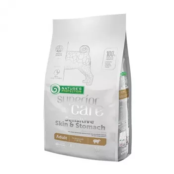Trockenfutter für Hunde nature's protection Superior Care Skin & Stomach Adult Small Lamb 1.5 kg, für kleine Rassen