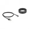 Indoor-Ladegerät DeLOCK 66284 Smartphone Schwarz USB Kabellos