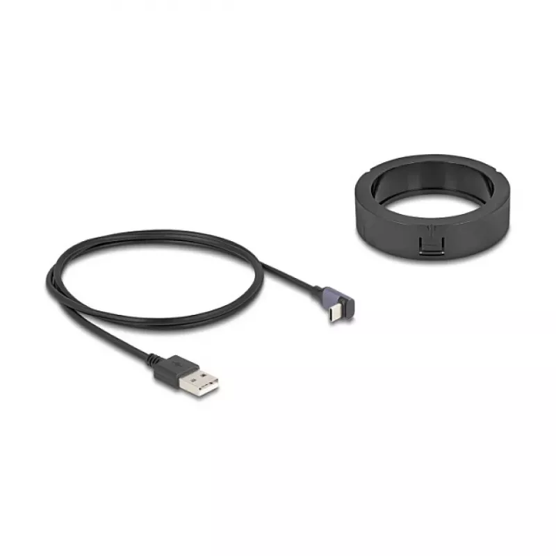 Indoor-Ladegerät DeLOCK 66284 Smartphone Schwarz USB Kabellos